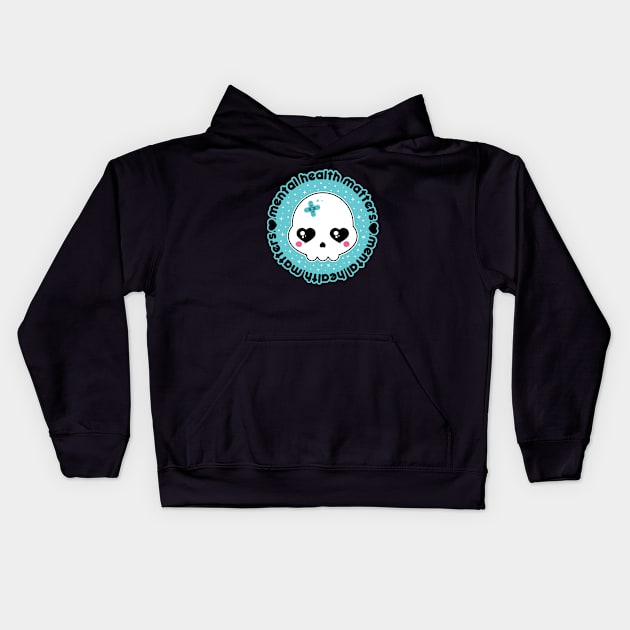 Mental Health Matters Kids Hoodie by Sasyall